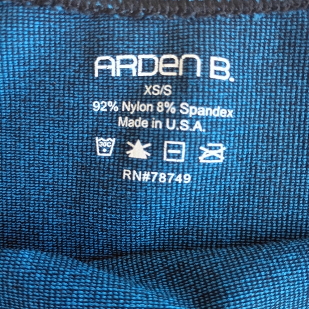 Arden B Blue Form Fitted Mini Dress Ribbed SZ XSS NWT - Picture 5 of 5